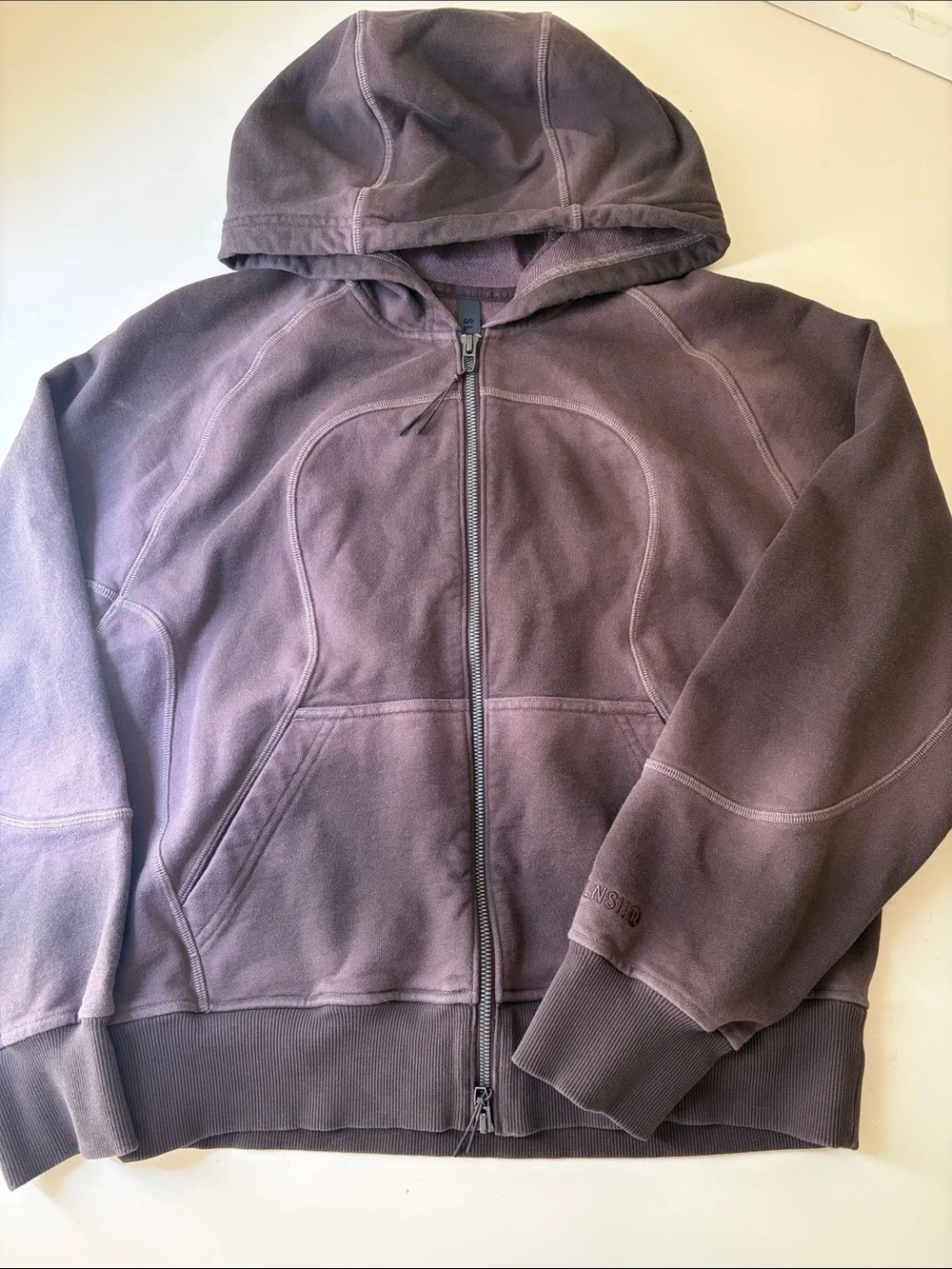 Lululemon Faded French Terry Full Zip Hoodie SLNSH Collection